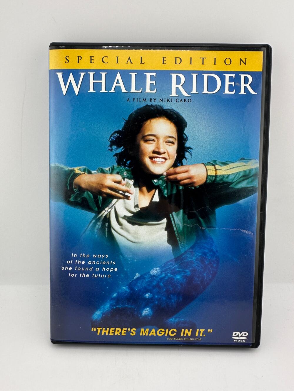 Whale Rider DVD 2003 Special Edition Widescreen Keisha Castle-Hughes Niki Caro